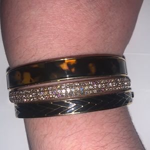 Stacked JCrew Bracelets